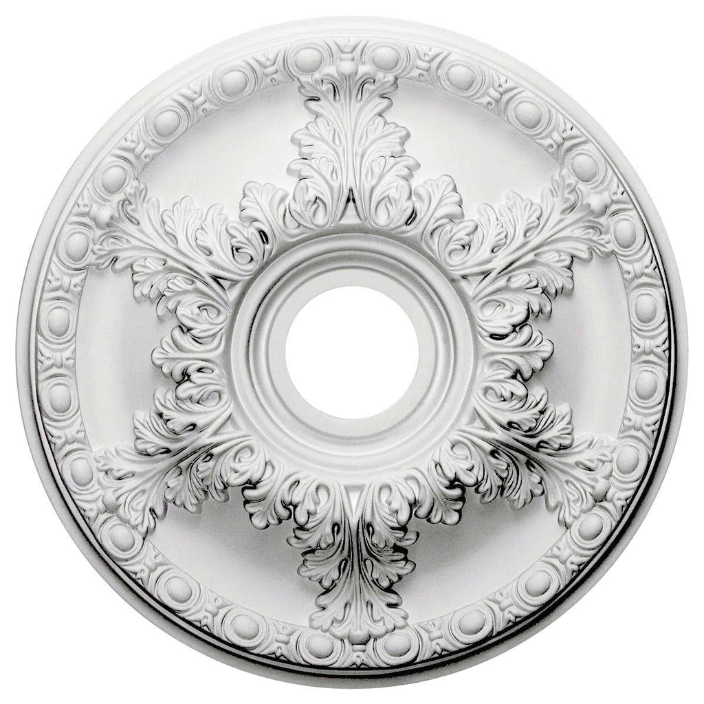 Granada Ceiling Medallion, Hand-Painted Pewter Y24760
