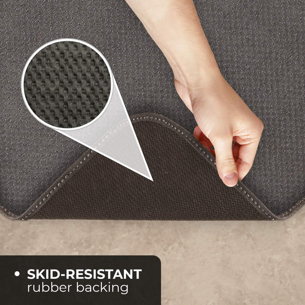 Gray 16 Feet X 27 Inches Carpet Runner Y711