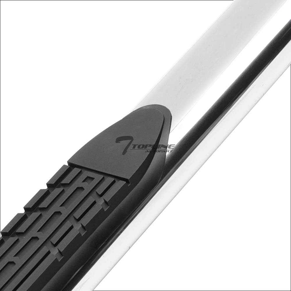 Oval Polished Stainless Steel Side Step Nerf Bars Running Boards S99978