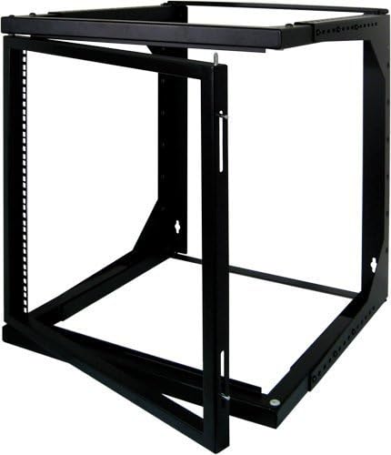 8U Open Wall Mount Rack Frame with Hinge C7920