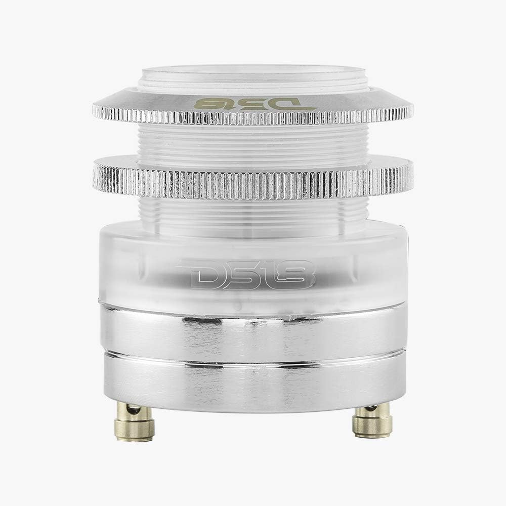 RGB Aluminum Super Bullet Tweeter with Neodymium Magnet, 1" Voice Coil, Polycarbonate Body, 200W Max, 4 Ohms, Pack of 2 A857494