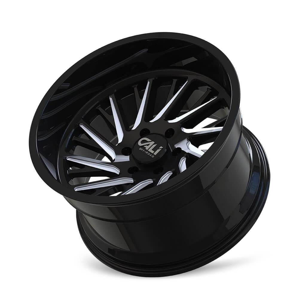 Purge Wheel 24x14 8x180 -76mm Gloss Black/Milled S503010