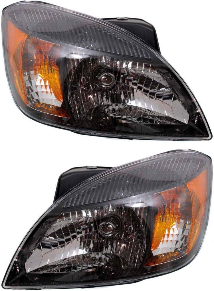 Kia Rio Headlight 2010 2011 Pair DOT Z6116