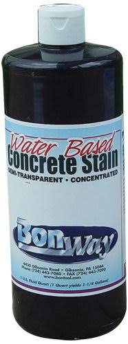 1 qt. Nutmeg Water Based Concrete Stain R4963