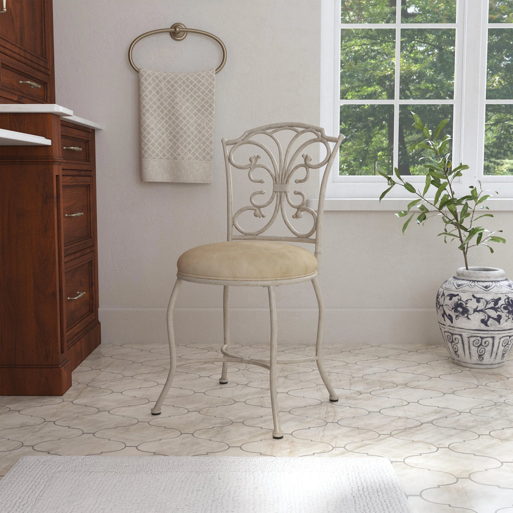 Metal Vanity Stool B149291