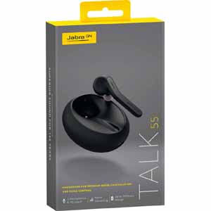 Jabra Talk 55 Bluetooth Headset with Dual Mic Noise Cancellation X103