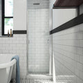 Hinged Semi-Frameless Shower Door G23024