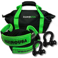 Combo Recovery Tow Strap (30ft) & D Ring Shackles X747122