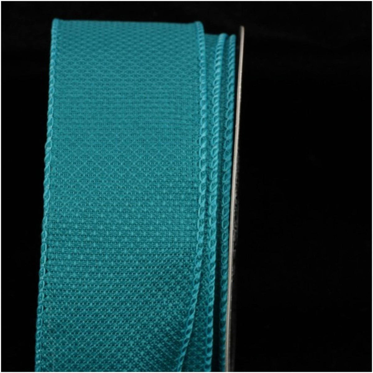 Turquoise Blue Wired Craft Ribbon 80 Yards N764022