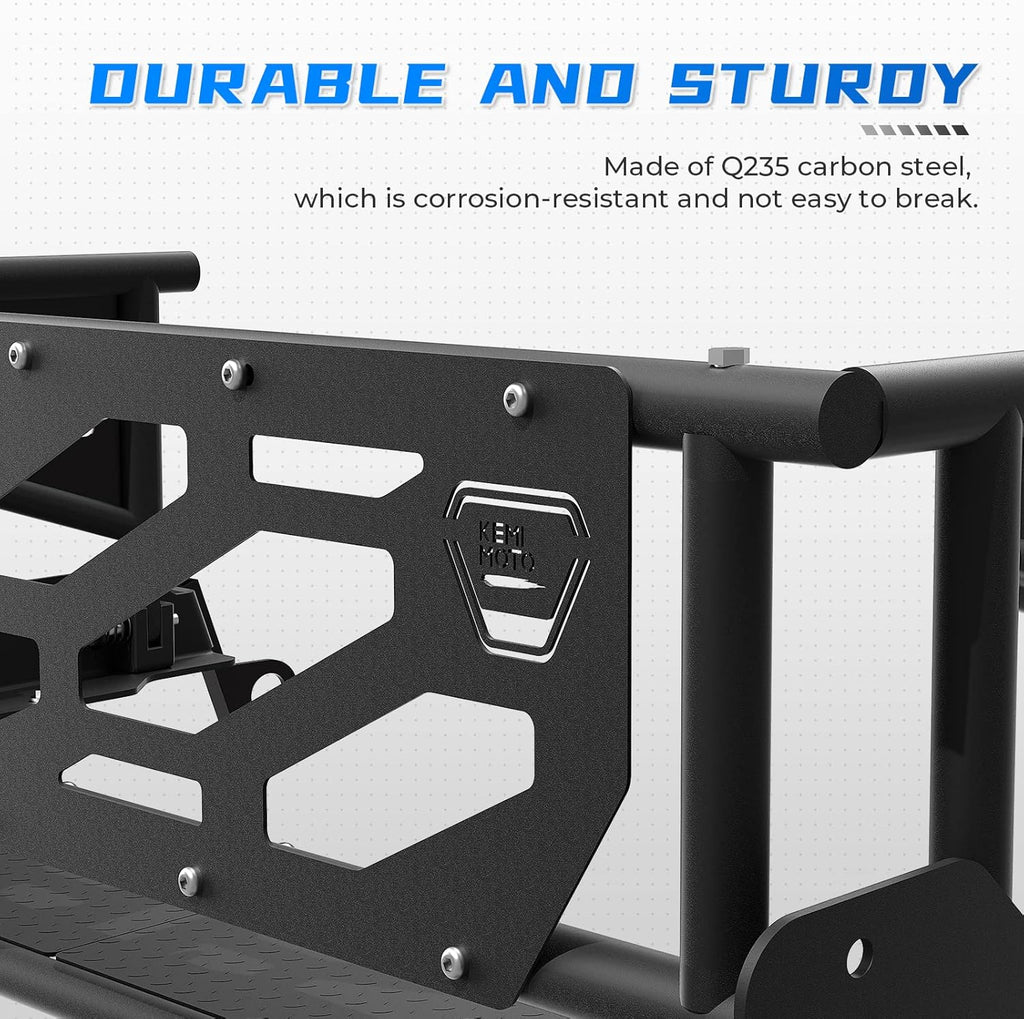 Black Steel Cargo Bed Extender I495