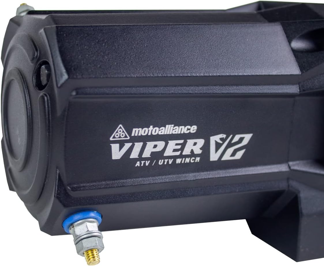 6000lb ATV/UTV Winch with 40 feet Blue Rope and Wireless Remote H807