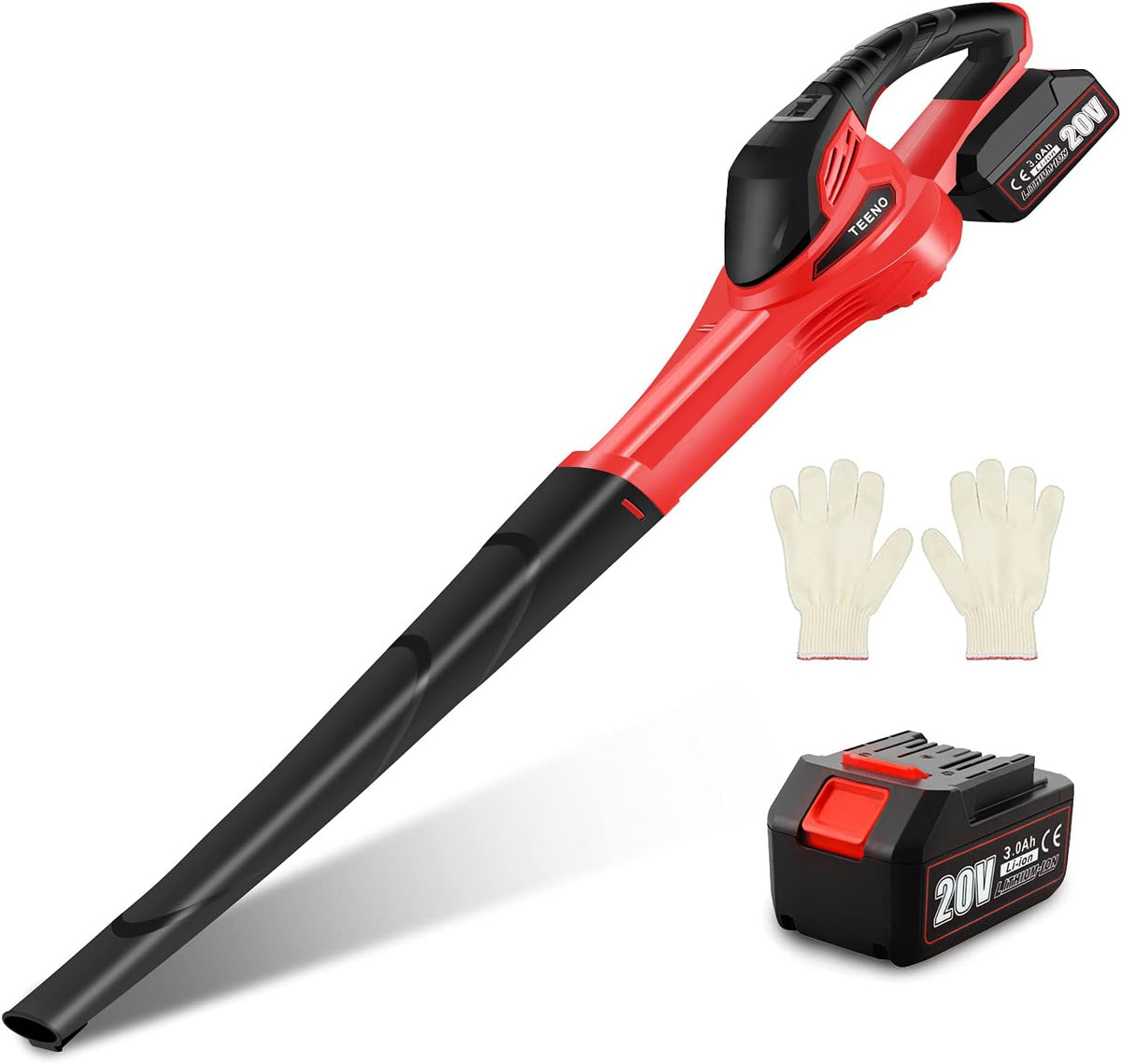 20V 3000mAh Cordless Handheld Leaf Blower C1766