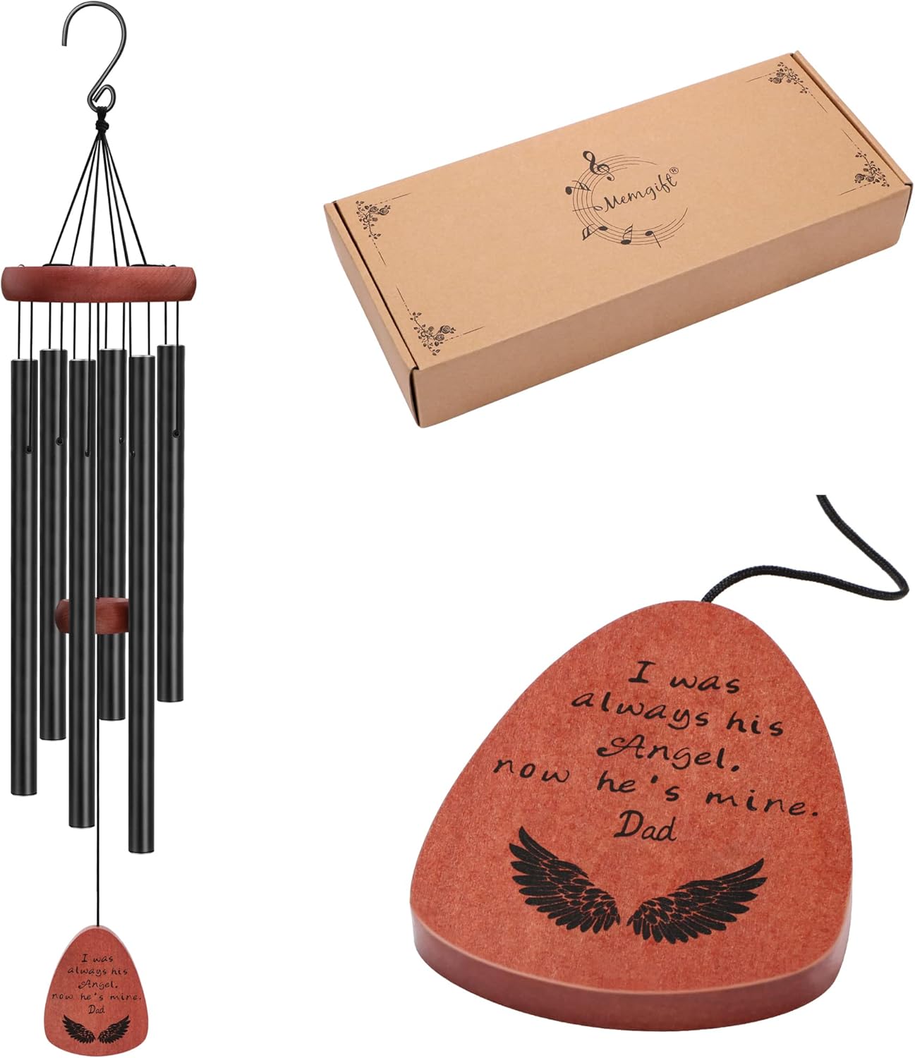 Beech Wood Wind Chimes Pack of 2 U993