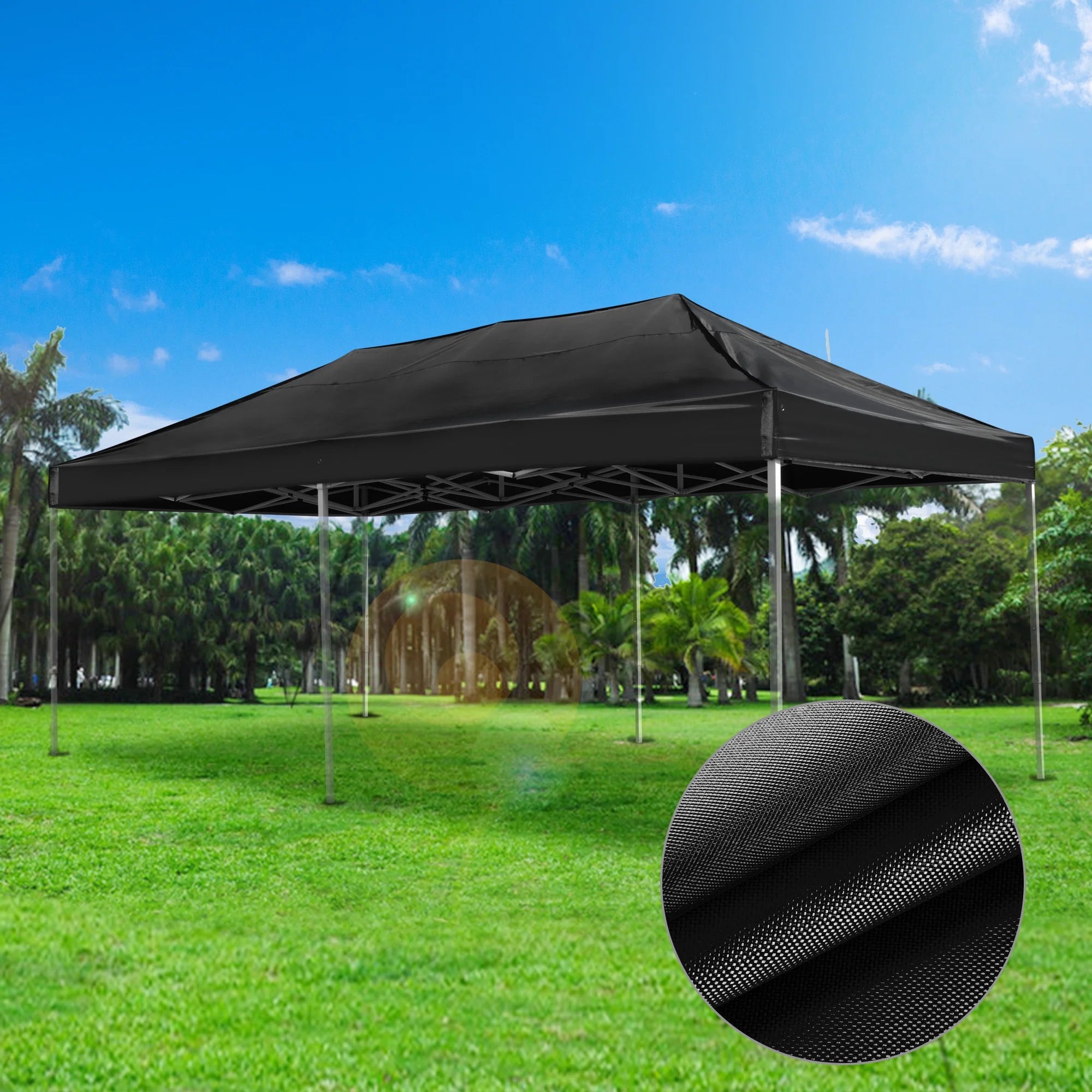 19x9.5 Ft Pop Up Canopy Top Replacement with 4 Set Sand Bags F425735