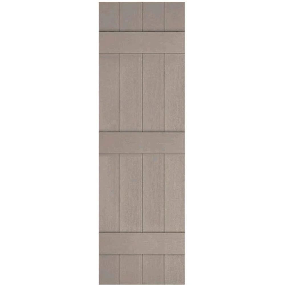 Lifetime Vinyl Board-n-Batten Shutters U646