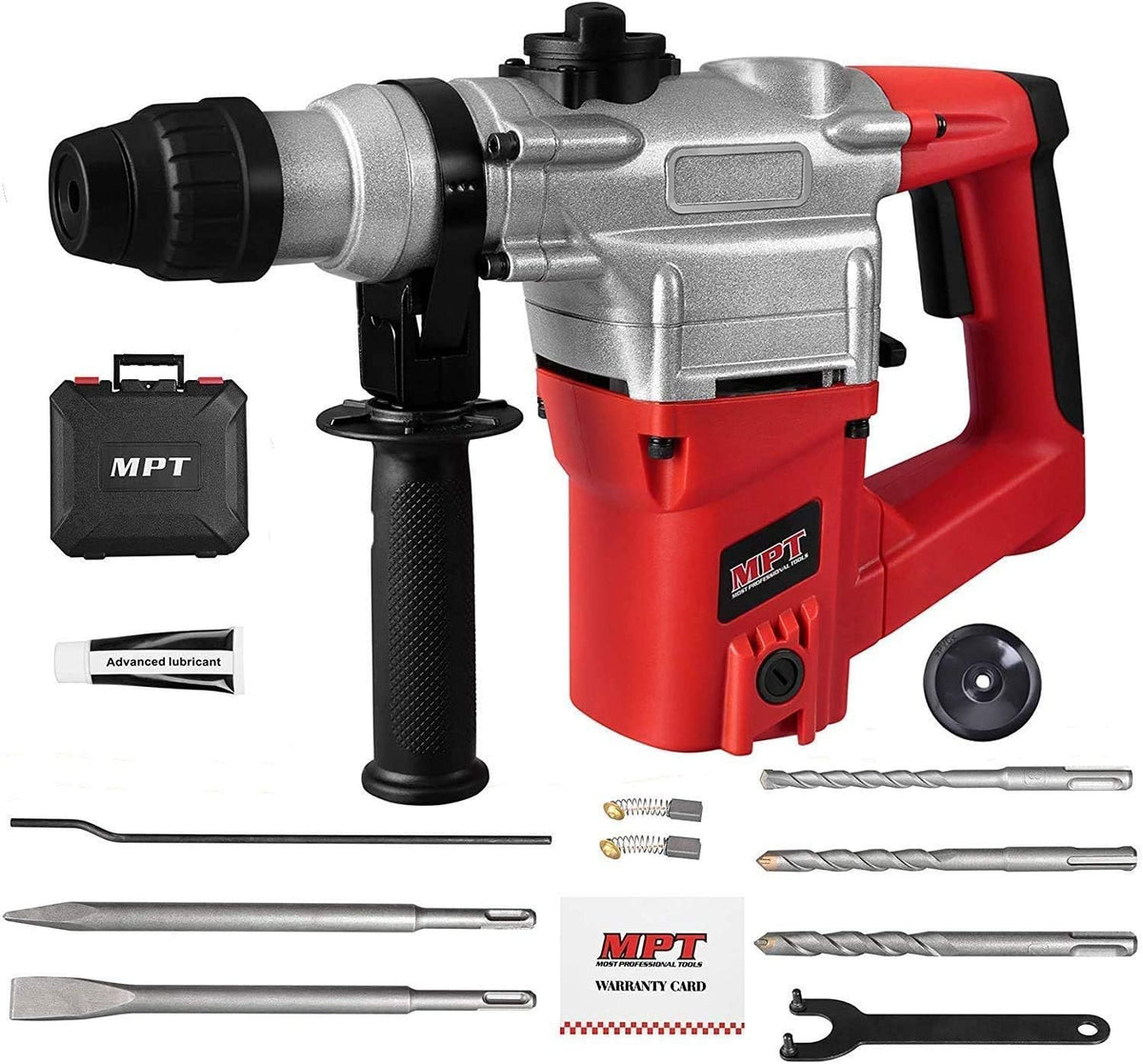 1500W Heavy Duty Rotary Hammer Drill with Case U195787