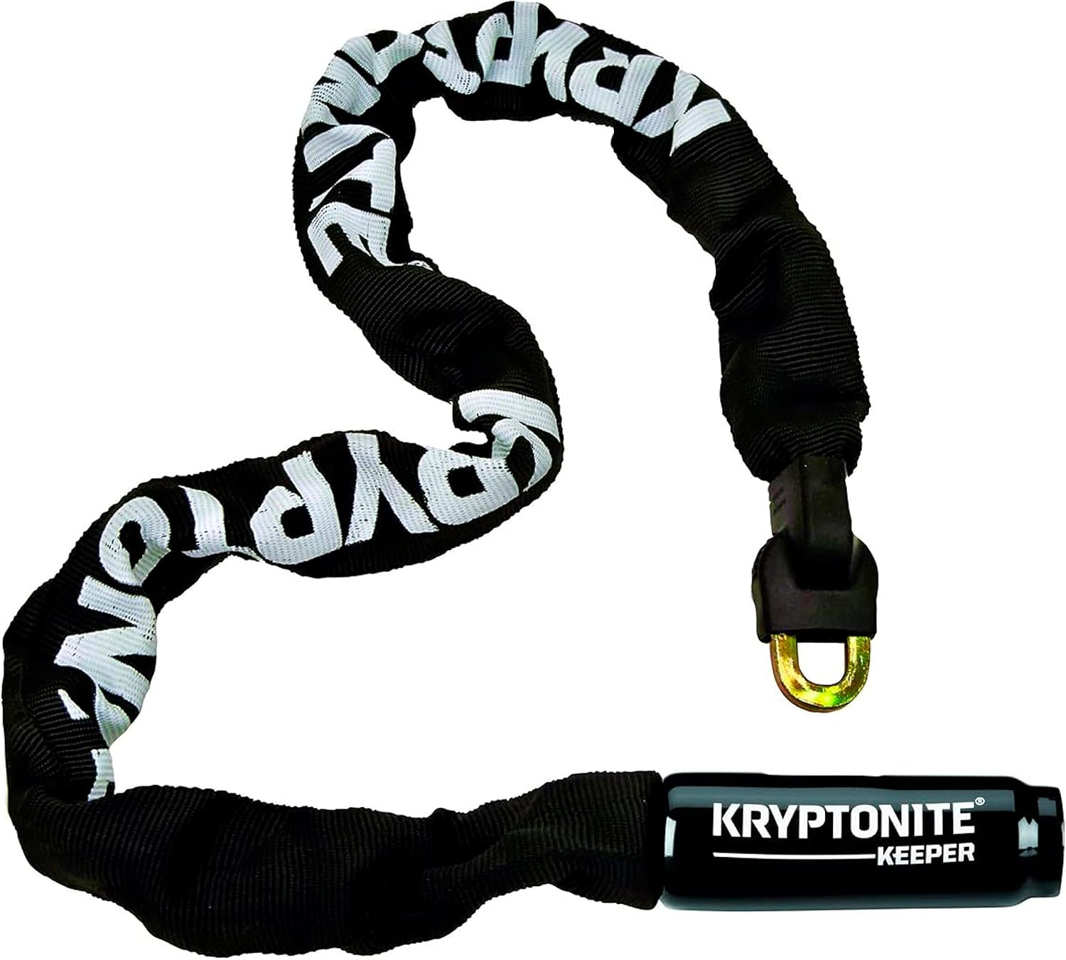 Gray Integrated Bicycle Lock Chain, 33.5-Inch, Pack of 2 L4578