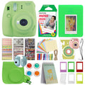 Lime Green Instant Film Camera + 10 Film Bundle A928