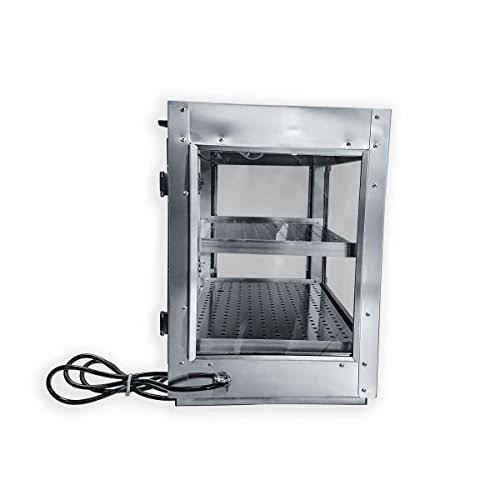 Silver Countertop Food Warmer Display Case K340