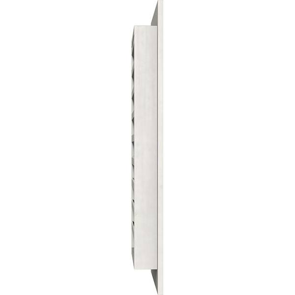 20 inch x 18 inch Primed Western Red Cedar Gable Vent X645362