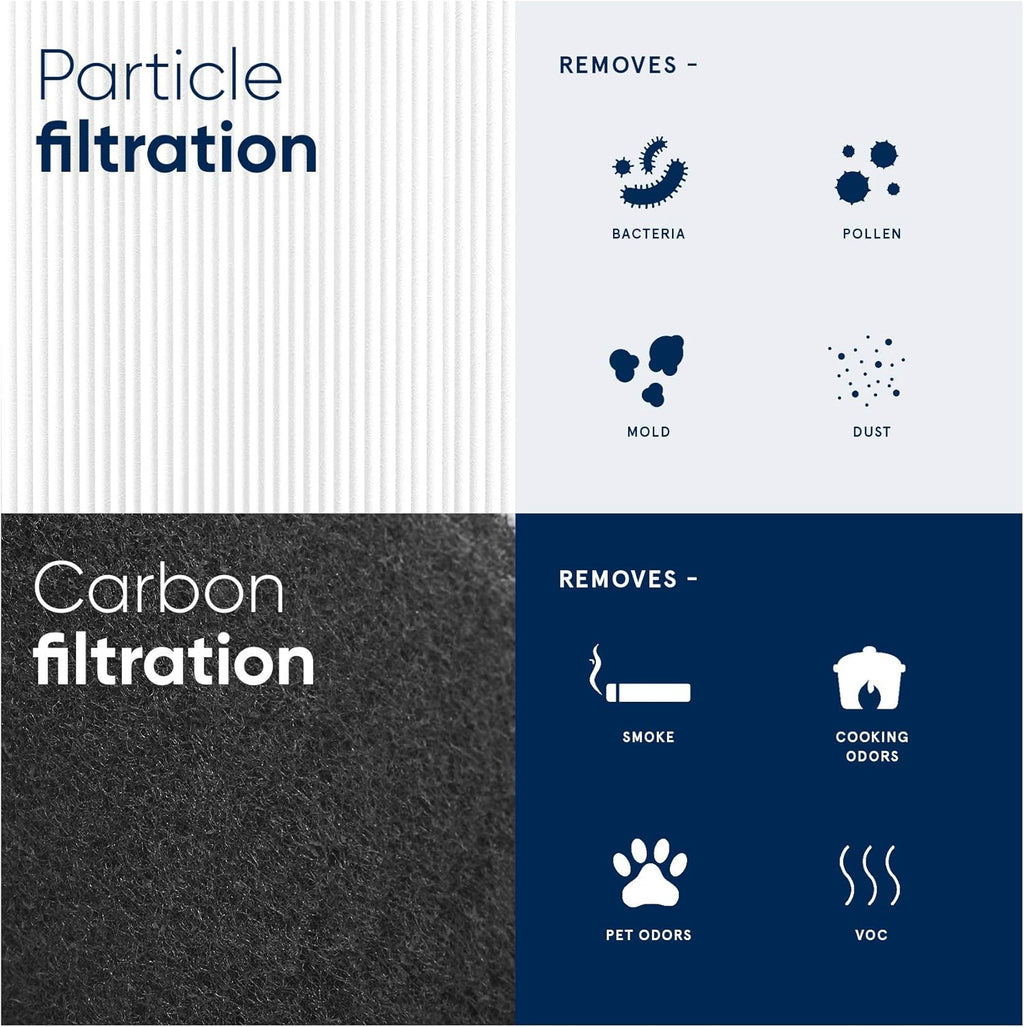 Genuine Replacement Filter with Particle and Activated Carbon E6813