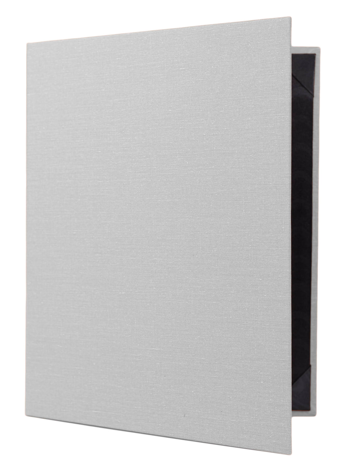 8.5 x 11 Metallic Silver Casebound Menu W232986