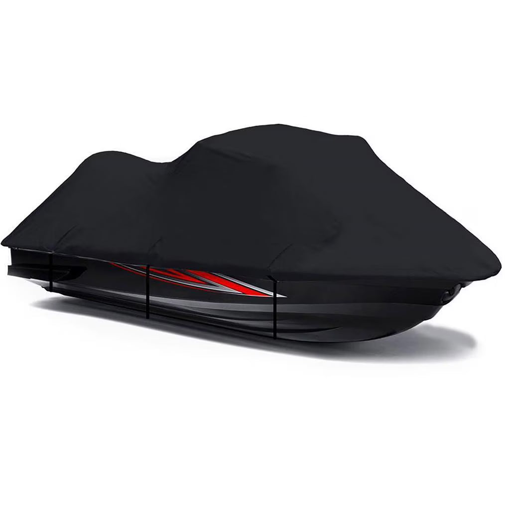 Black 600 Denier Jet Ski PWC Cover 3 Seater H6273