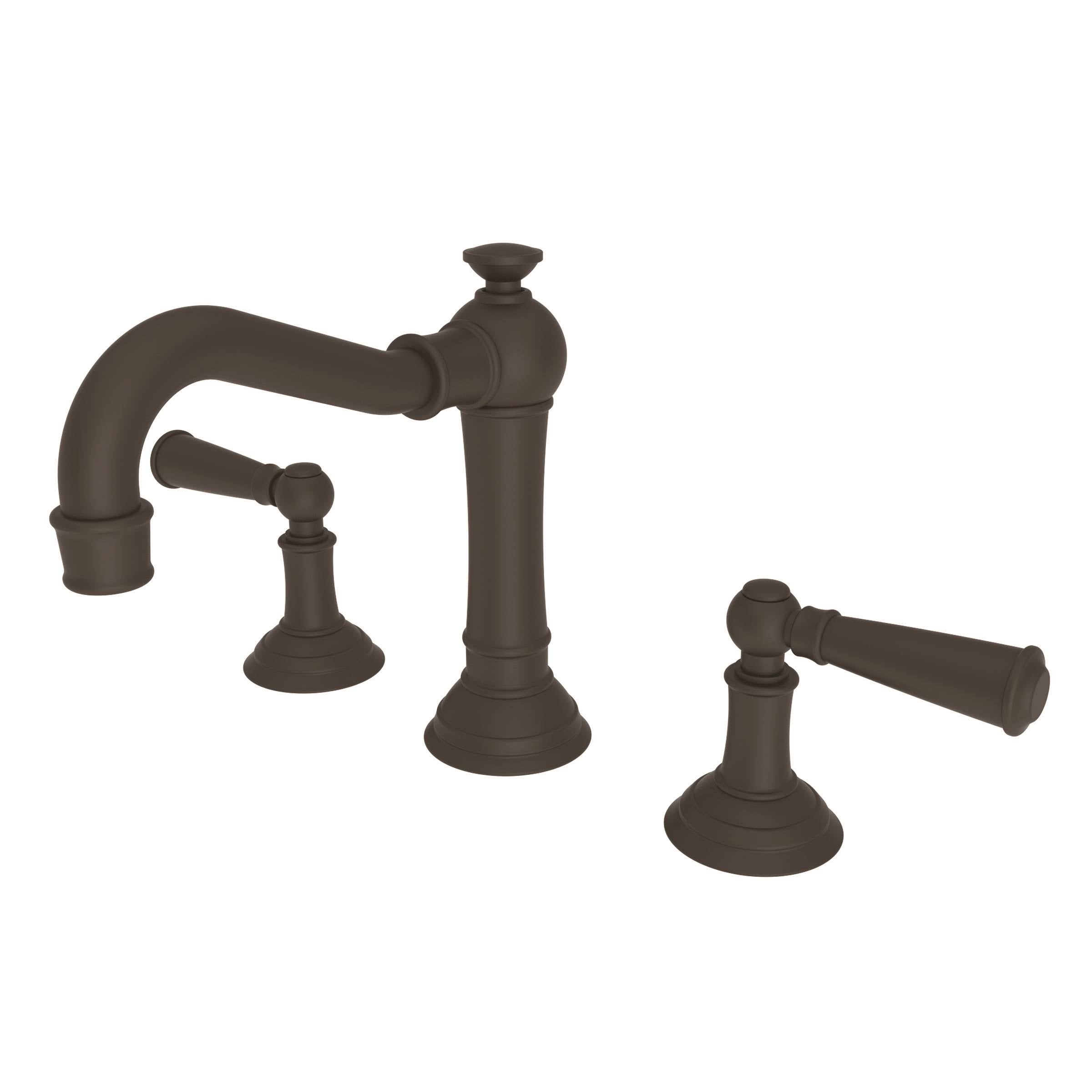 Jacobean Oil Rubbed Bronze Widespread Bathroom Faucet G73589