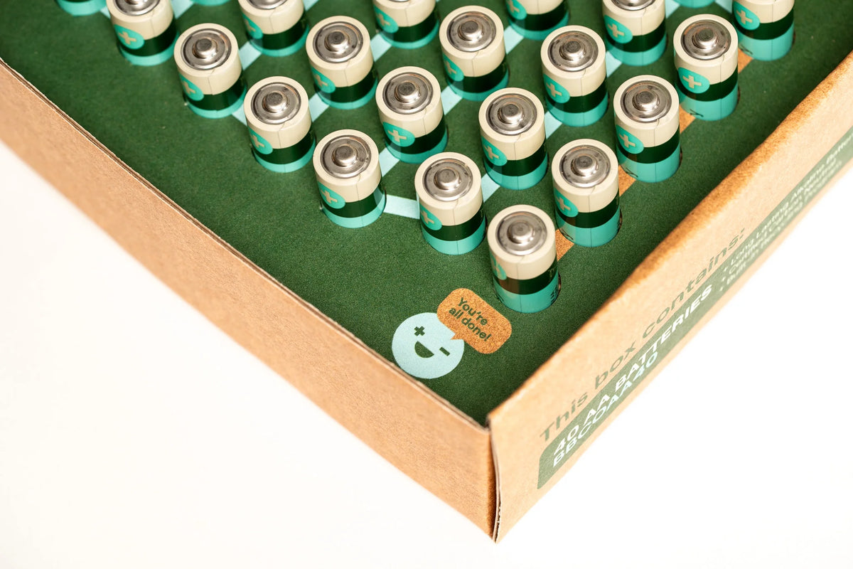 40 AA Kit AA battery with Recycling Program E5747