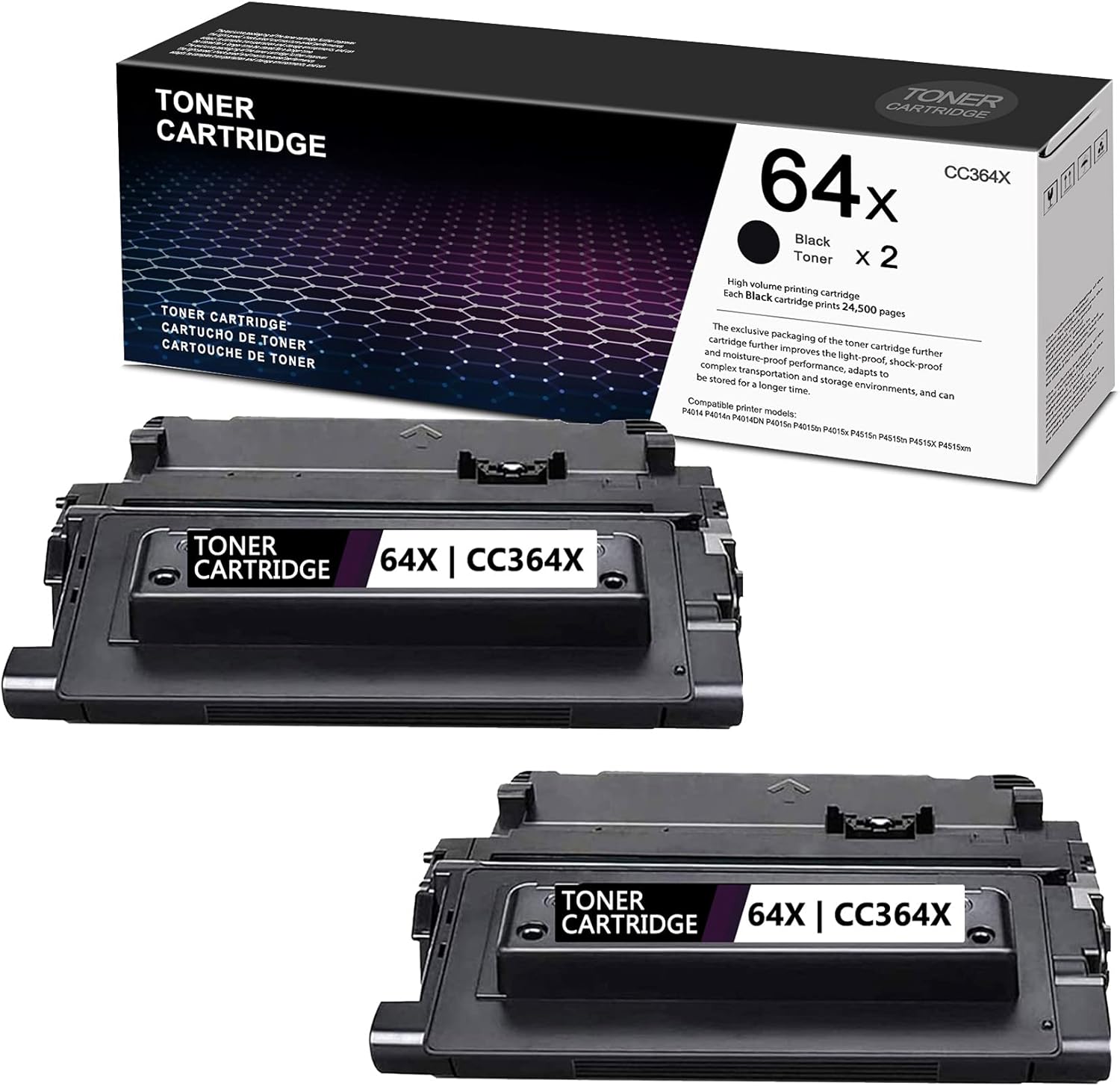 Black 2-Pack Toner Cartridge H9714