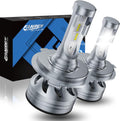 H4/9003/HB2 LED Headlight Bulbs White 6500K, Pack of 2 S587