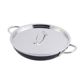 11 x 2.25 in. Black Saute Pan with Cover L29895