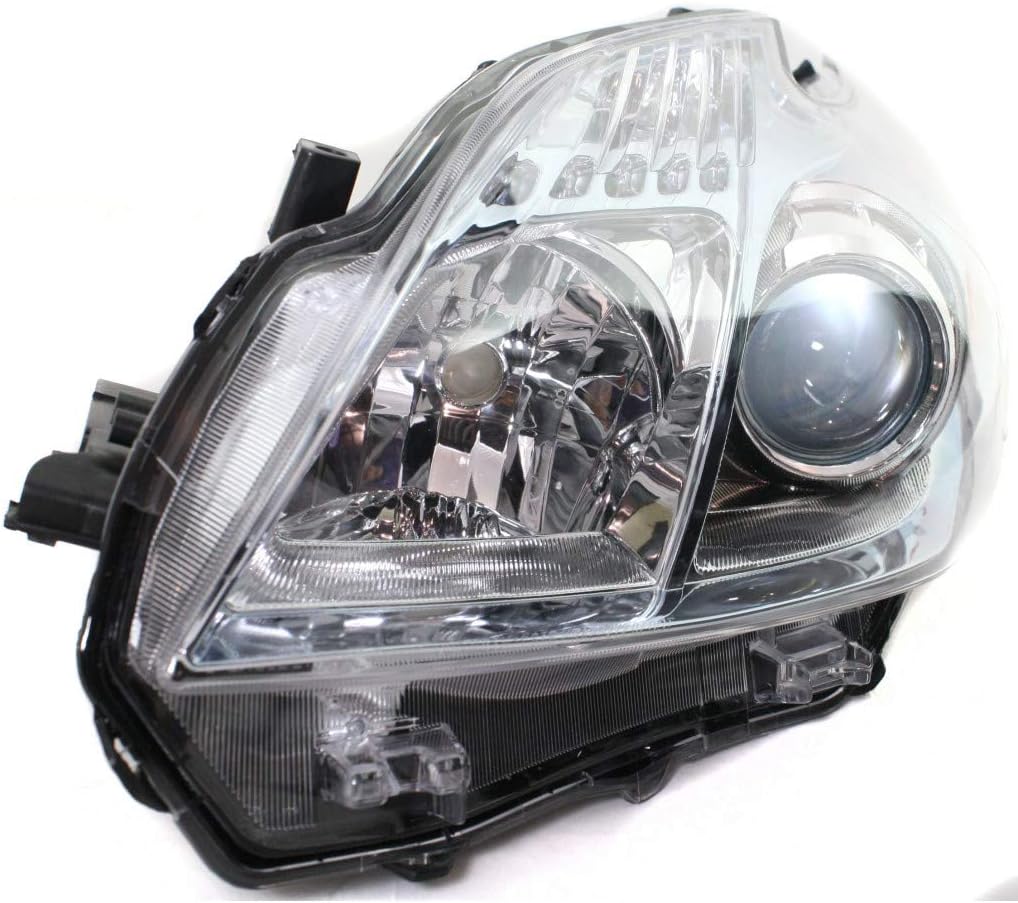 Driver Side Halogen Headlight Lens and Housing E871