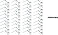 40 Pack Angled Railbolt with 5mm Hex Bit R131125