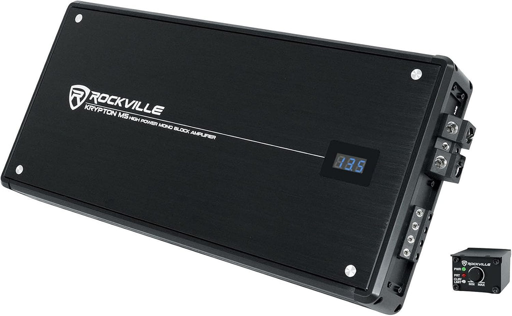 1400w Peak Mono Car Amplifier with Remote Z859
