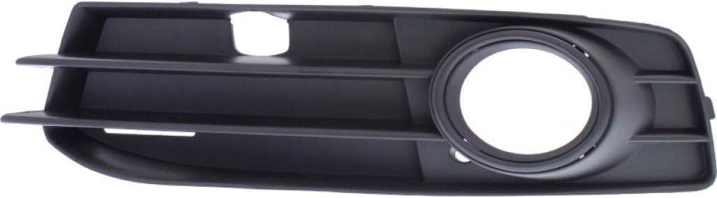 Black Fog Light Bezel Cover Pair for Audi A3 2009 2010 2011 2012 2013 U32424