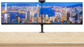 21.5 Inch FHD IPS LED-Backlit LCD Monitor 2-Pack with PW313 Full HD 1080p Webcam and Desk Mount Clamp Dual Monitor Stand K68606