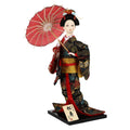 Japanese Kimono Figurine Asian Dolls Ornament Oriental Statue Collectible Figure Antique Vintage Sculpture S7141