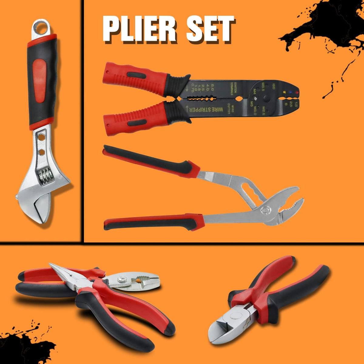 187-Piece Tool Kit with Wheels Tool Box T2620