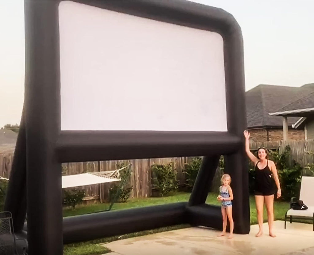 20 Feet Inflatable Movie Screen with Carry Bag M1264