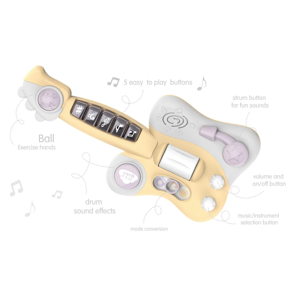 Light Up Musical Guitar Toy with Sound and Light G576167