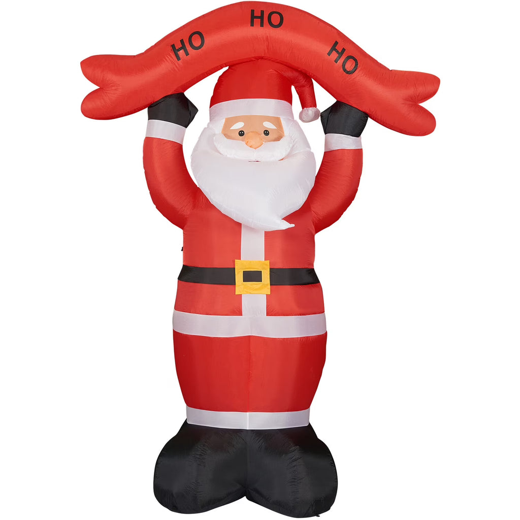 Tall Santa Yard Inflatable with Lights and Storage Bag 120" V262365