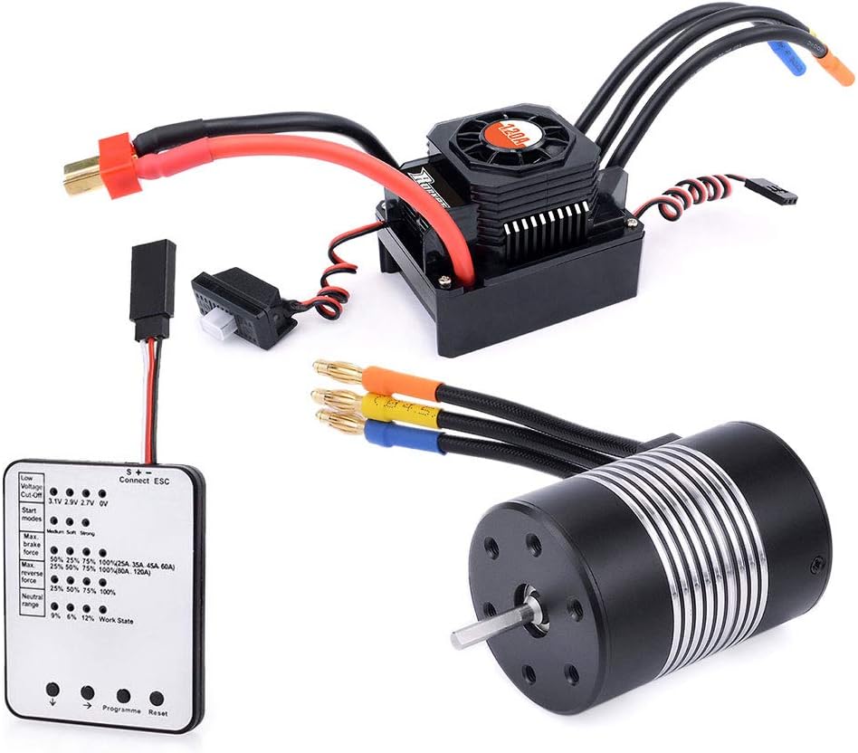 Sensorless Brushless Motor ESC Combo with Program Card I917