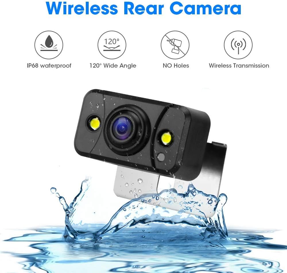 4.3'' Wireless Reversing Camera Kit with Monitor H35881