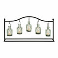 Black Glass Votive Holder J201444