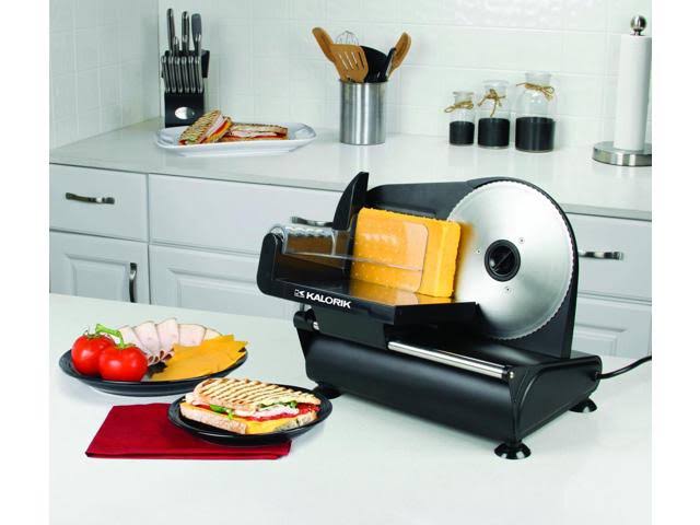 Black Die-Cast Aluminum Slicer D36959