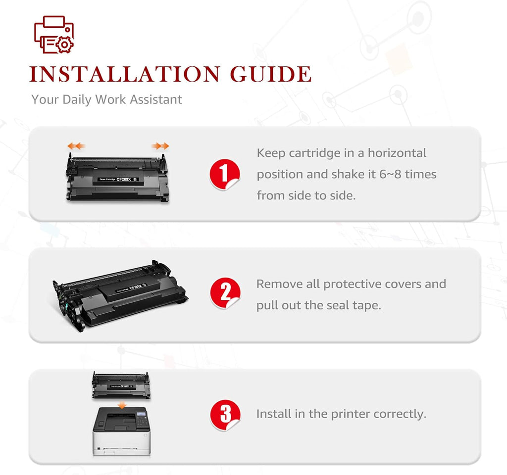 Compatible Toner Cartridge Replacement for HP Printer (Black, 1-Pack) O32865