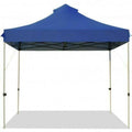 10' x 10' Portable Pop Up Canopy Tent with Roller Bag V522344