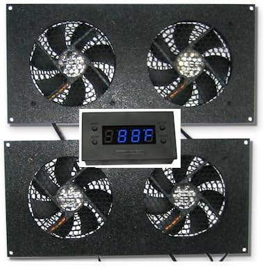 Two 120mm Kits with LED Thermal Controller I3871
