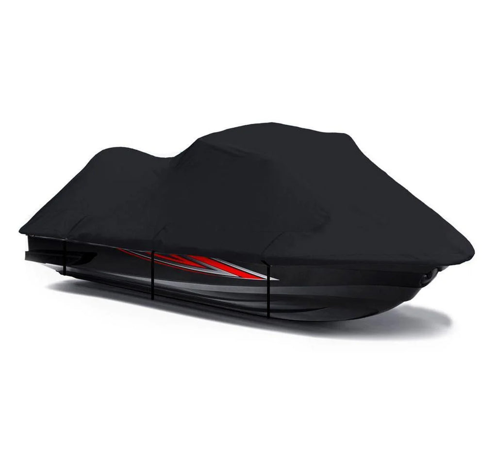 Black 600 Denier Jet Ski PWC Cover 3 Seater H6273